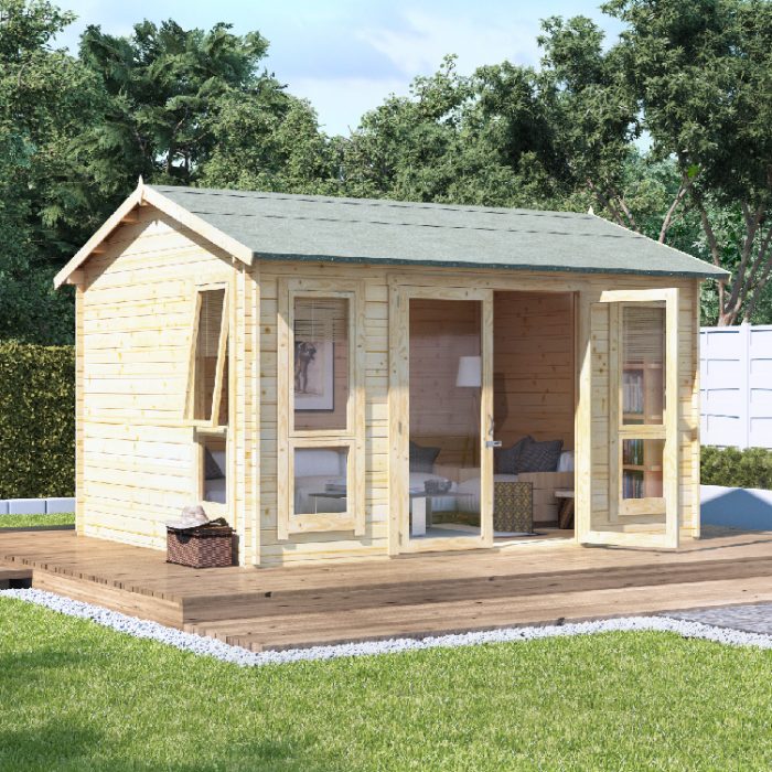 BillyOh Darcy Log Cabin Summerhouse - Garden Buildings Direct